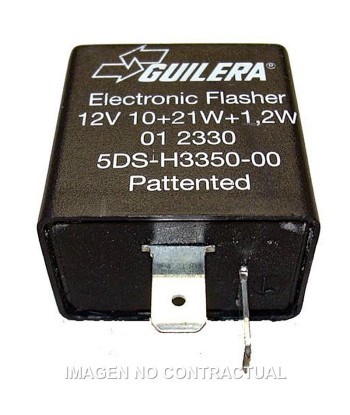 Intermitencia CC 12V 10+21+1,2W 2 Terminales con soporte
