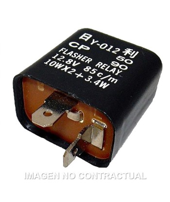 Intermitencia 12V T10W - 2 Terminales