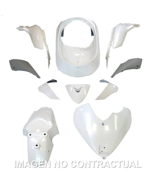 KIT PLASTICOS HERT HONDA SH 125-150 BLANCO