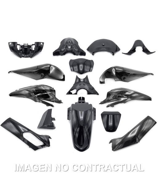 KIT PLASTICOS HERT HONDA PCX 125 15 PZAS NEGRO NIGHTSTAR PERLADO
