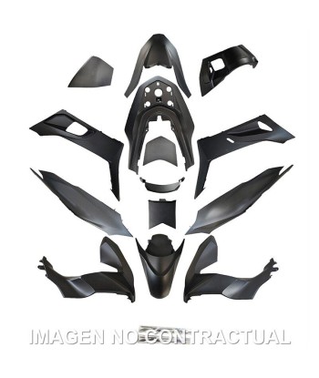 KIT PLASTICOS HERT HONDA PCX 125 14 PIEZAS NEGRO