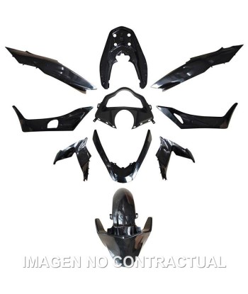 KIT PLASTICOS HERT HONDA PCX 125 NEGRO BRILLO