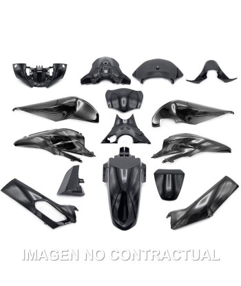 KIT PLASTICOS HERT HONDA PCX 125 NEGRO BRILLO