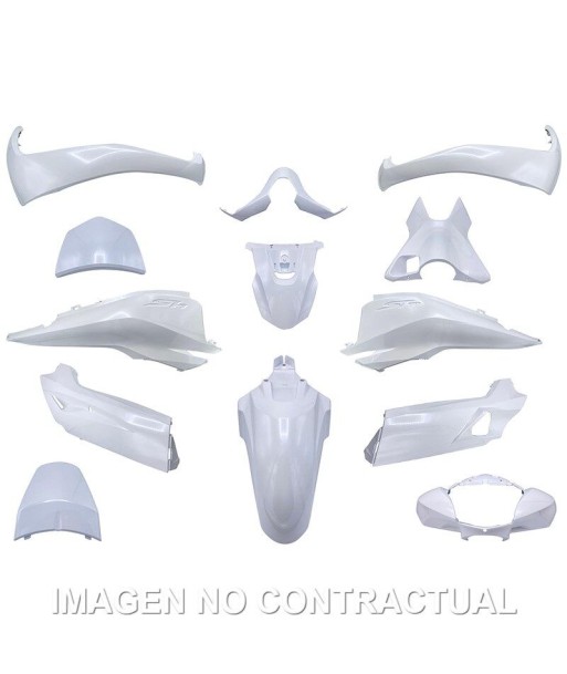 KIT PLASTICOS HERT HONDA SH 125-150 BLANCO