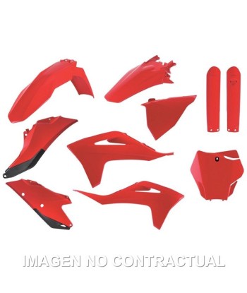 Kit completo de plásticos Polisport para GasGas MC/-F(21/23)/EX/-F(22/23)OEM color rojo (MX)