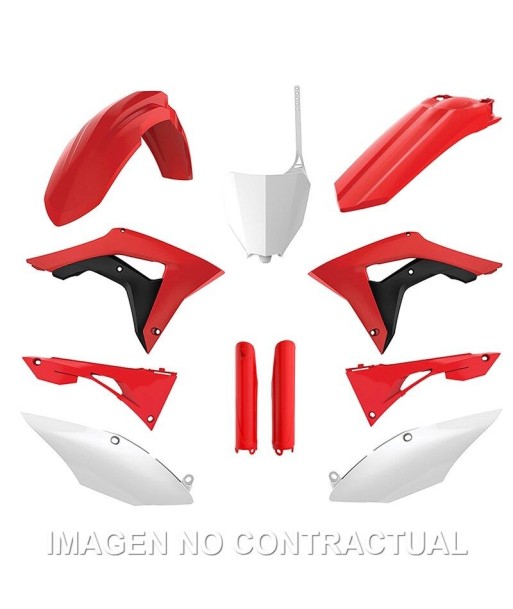 KIT COMPLETO PLASTICOS POLISPORT HONDA CRF 250 F
