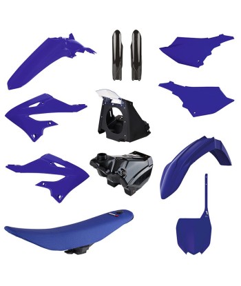 Kit completo de plásticos Polisport de restyling para Yamaha YZ125/250(02/21) 22' style OEM color Azul (MX)