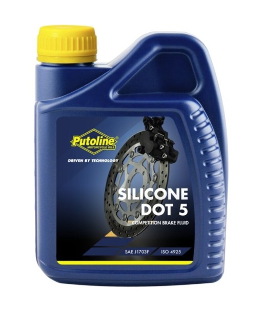Botella Putoline DOT 5 Silicone Brake Fluid 500 ML