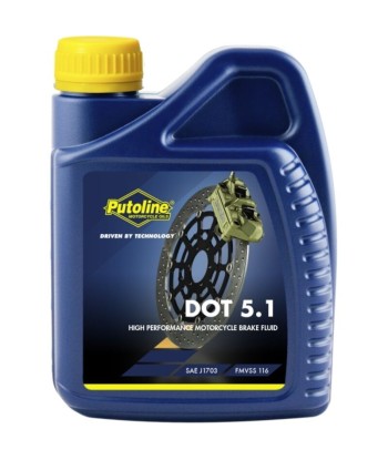 Botella Putoline Brakefluid DOT 5.1 500 ML