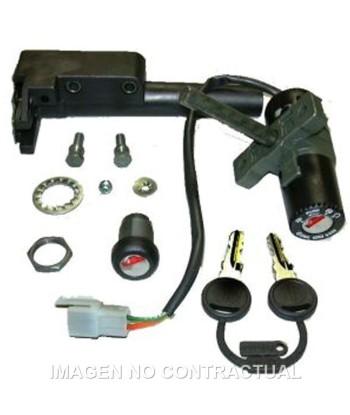 Kit llaves contacto, sillín y guantera Aprilia Leonardo 125
