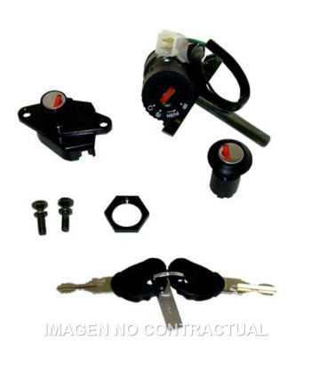 Kit llaves contacto, sillín y guantera Aprilia Sport City 125