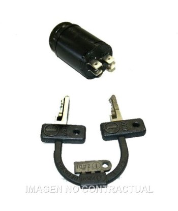 Llave contacto Motocicleta 4 Tomas