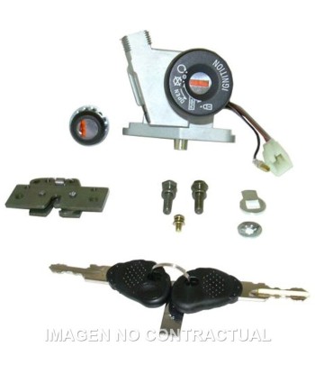 Kit llaves contacto, sillín y guantera Derbi Atlantis 50 Agua