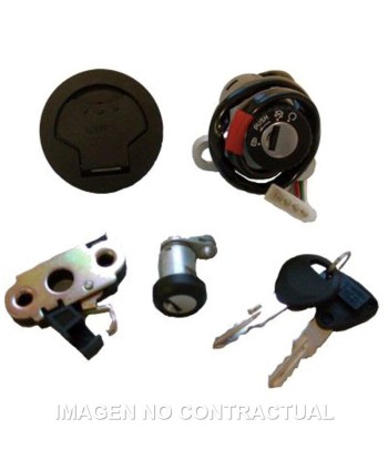 Kit llaves contacto, sillín y depósito Rieju Tango 125