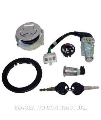 Kit llaves contacto, sillín y depósito Kymco Dink 50