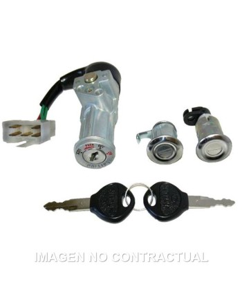Kit llaves contacto, sillín y guantera Kymco KB 50