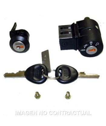 Kit llaves contacto y sillín Peugeot Buxy 50