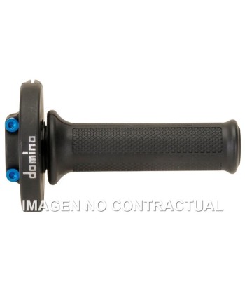 Mando Gas Domino con puño negro