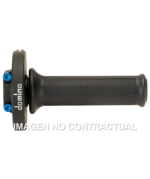 Mando Gas Domino con puño negro