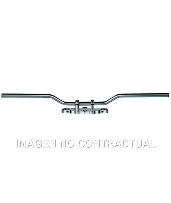 Manillar TRW acero 22 mm Speedfighter cromado