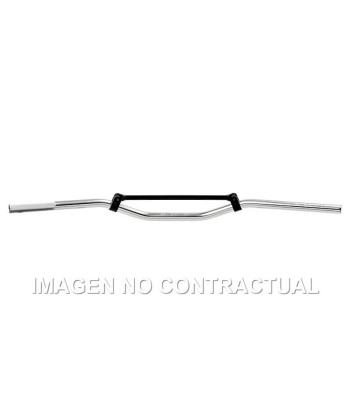 Manillar TRW Aluminio 22 mm Off-Road Plata Low