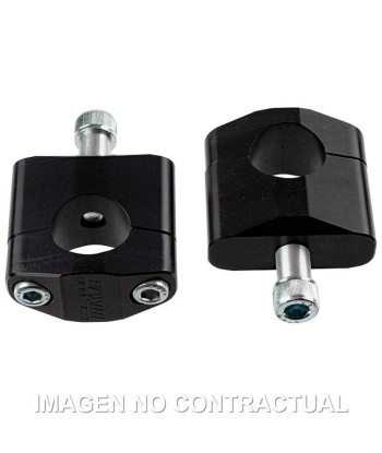 Adaptador Manillar TRW Aluminio Negro Elevación 35 mm
