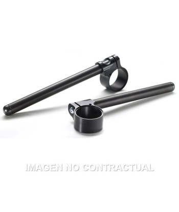 Semi manillar TRW Racing Negro 45 mm