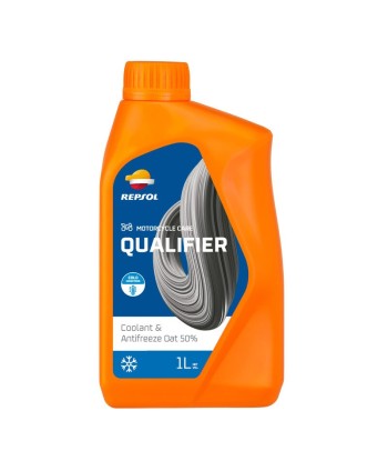 BOTELLA REPSOL QUALIFIER COOLANT & ANTIFREEZE OAT 50% 1L
