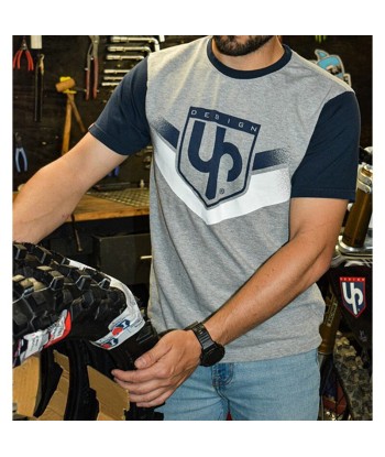 CAMISETA UP DESIGN SPEED GRIS TALLA M