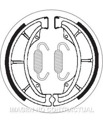 Mordaza de freno SBS P2014