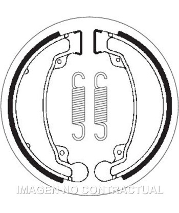 Mordaza de freno SBS P2069
