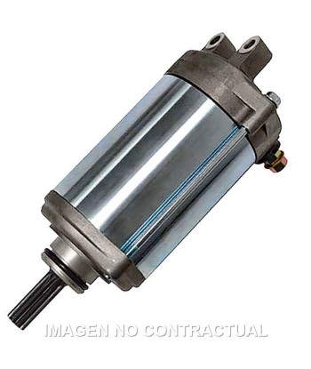 Motor de arranque Suzuki GSX R Hayabusa 1300 12V - 9 Dientes - Rotación izquierda - Engranaje largo 33 mm.