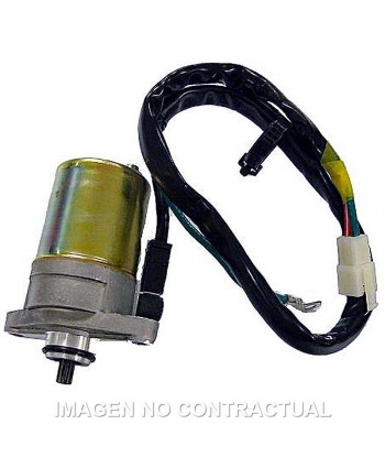 Motor Arranque 12V - 10 Dientes - Rotación Izquierda - Con Cable