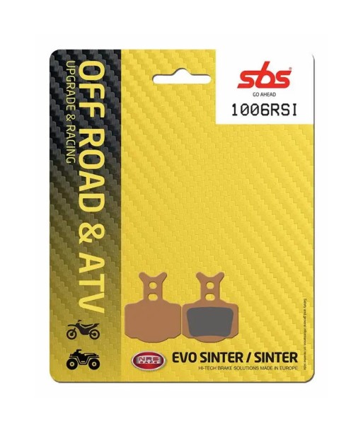 Pastilla de freno SBS P1006-RSI