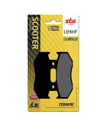 Pastilla de freno SBS P104-HF