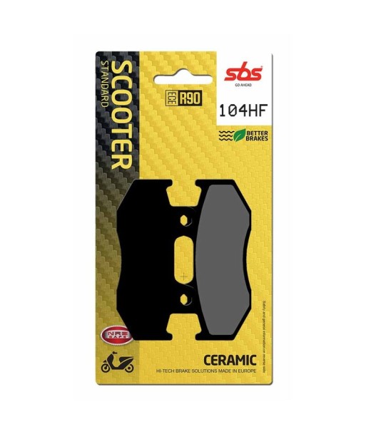 Pastilla de freno SBS P104-HF