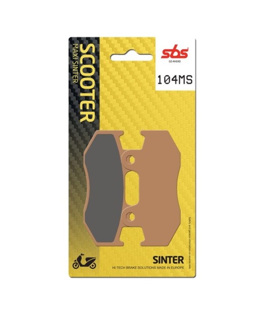 Pastilla de freno SBS P104-MS