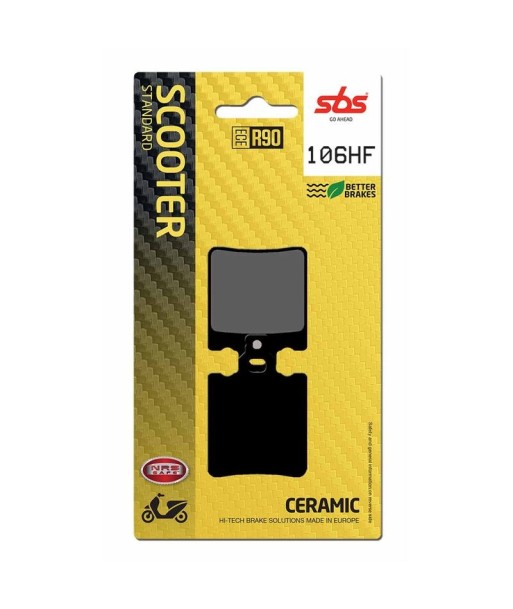 Pastilla de freno SBS P106-HF