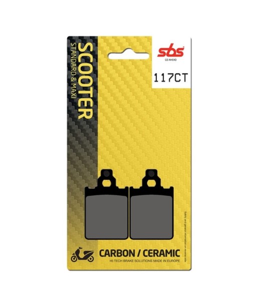 Pastilla de freno SBS P117-CT