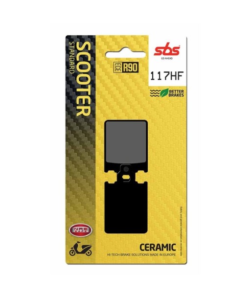 Pastilla de freno SBS P117-HF