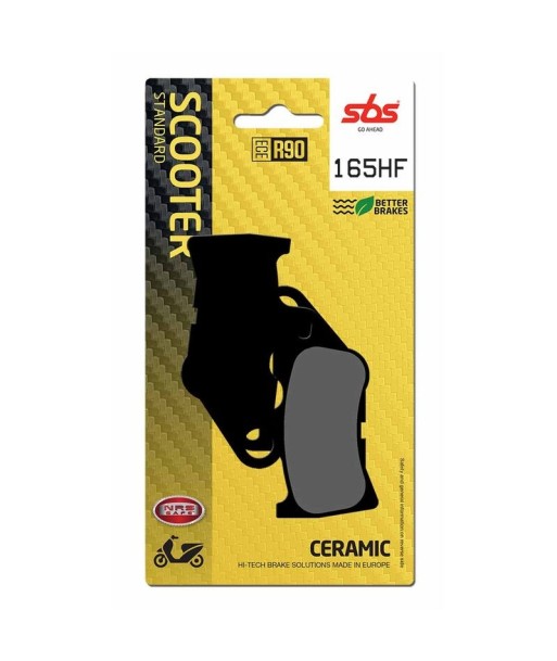 Pastilla de freno SBS P165-HF