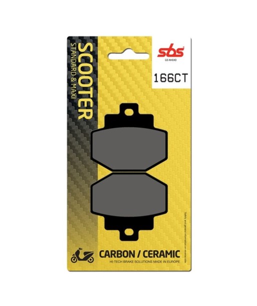 Pastilla de freno SBS P166-CT