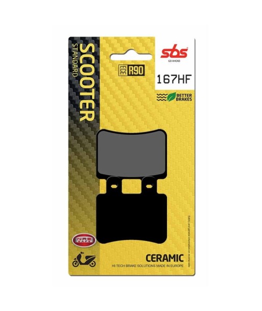 Pastilla de freno SBS P167-HF