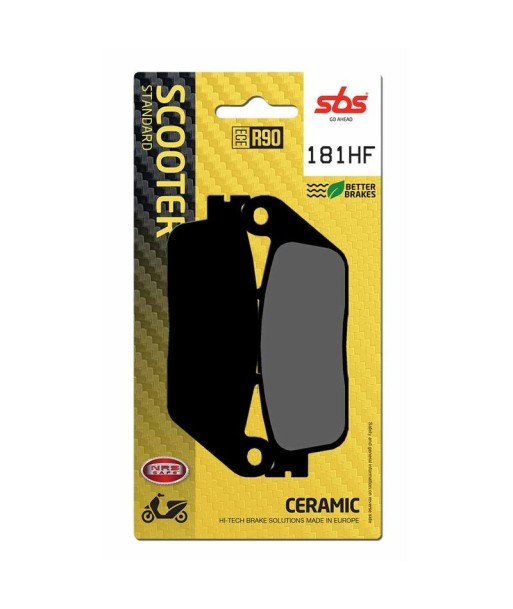 Pastilla de freno SBS P181-HF