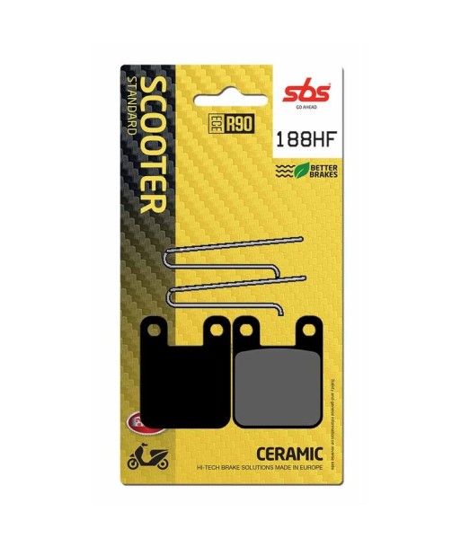 Pastilla de freno SBS P188-HF
