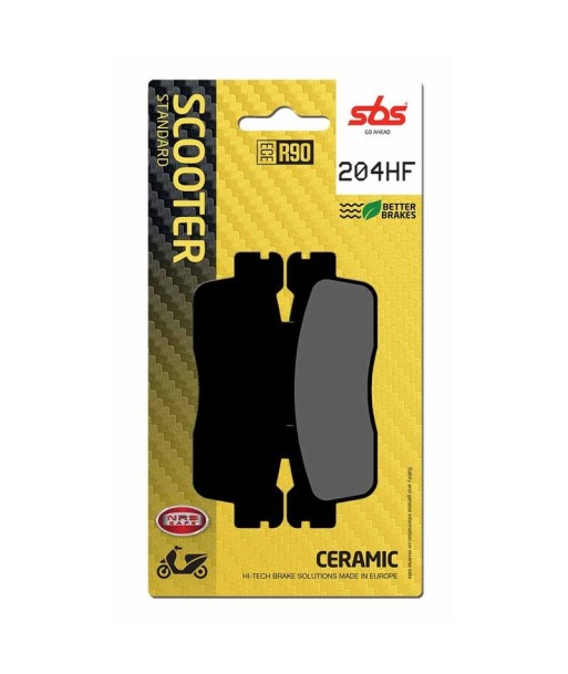 Pastilla de freno SBS P204-HF