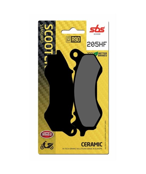 Pastilla de freno SBS P205-HF