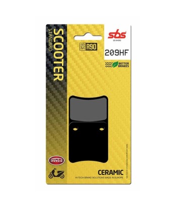 Pastilla de freno SBS P209-HF
