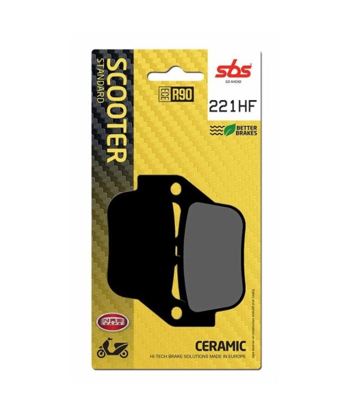 Pastilla de freno SBS P221-HF