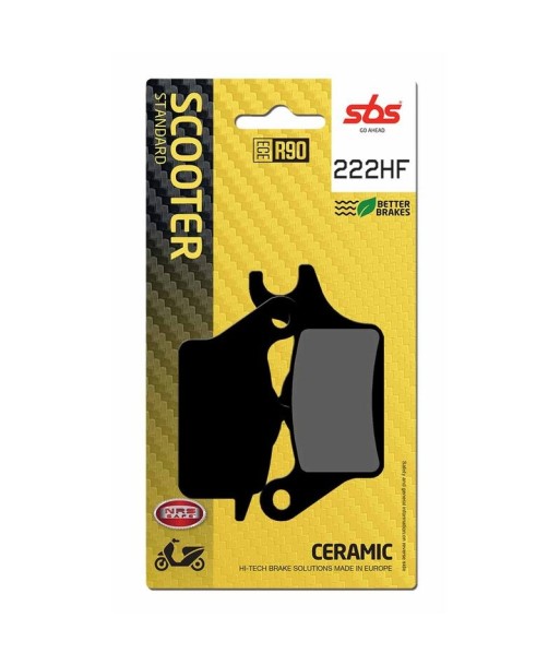 Pastilla de freno SBS P222-HF